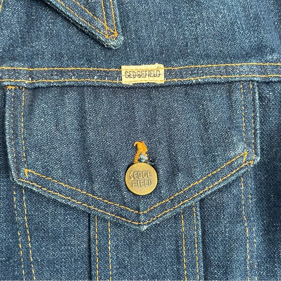 Grease Movie Jean Jacket NEW without Tags by DO NOTHING SEDGEFIELD MEDIUM - Picture 5 of 7